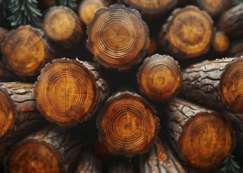 3d-rendering-wood-logs